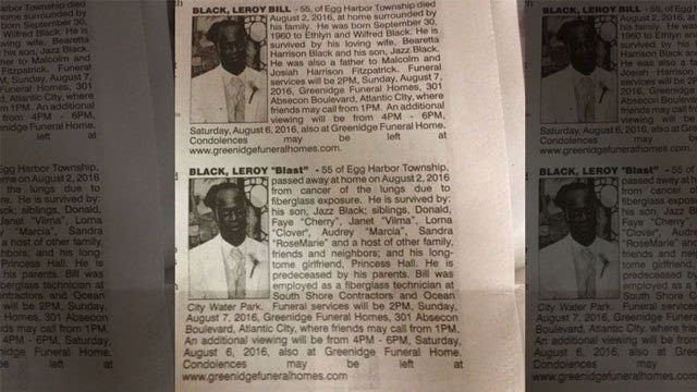New Jersey man's wife, girlfriend place side-by-side obituaries in newspaper
