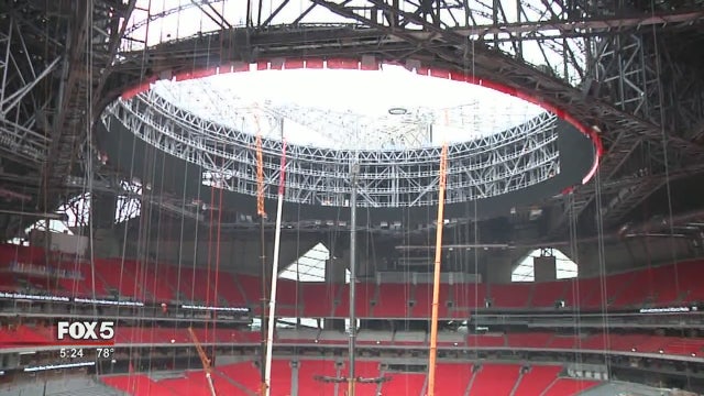 Officials: Mercedes-Benz Stadium will be ready