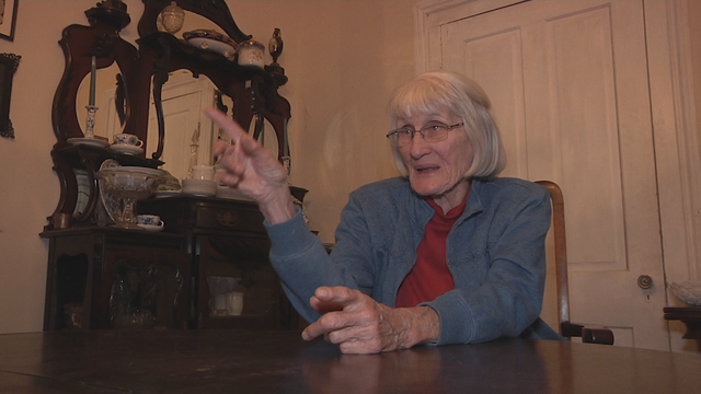 Grandmother scolds teenage burglars