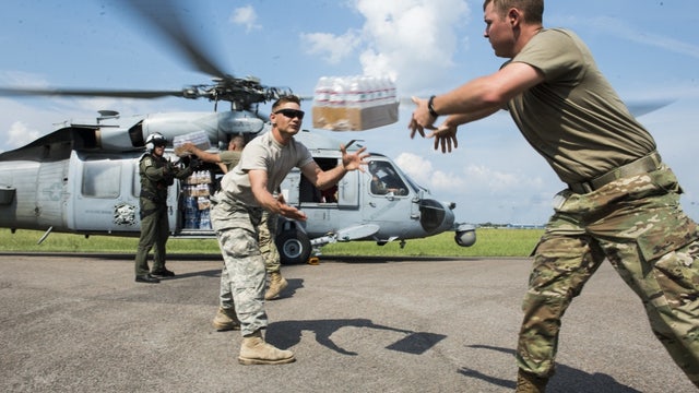 Hurricane Harvey relief support