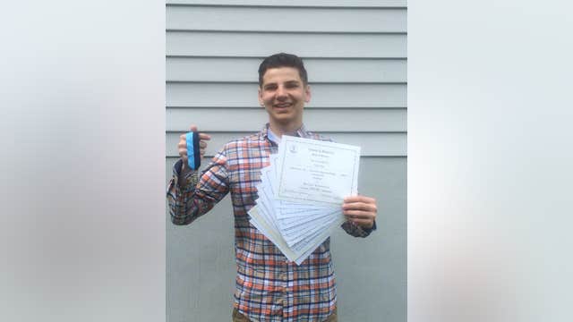 From kindergarten to 12th grade: Va. student graduates with never missing a day of school