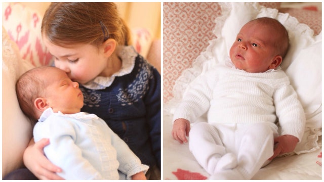 First days at home: William, Kate share Prince Louis photos