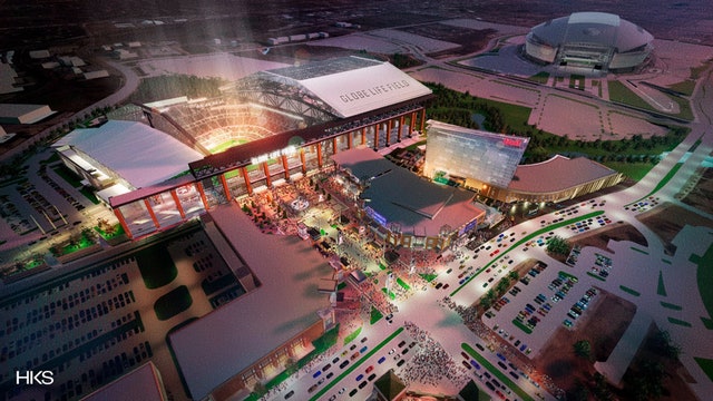 Texas Rangers unveil new renderings of Globe Life Field