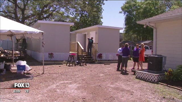 Pinellas Hope turns shipping containers to housing