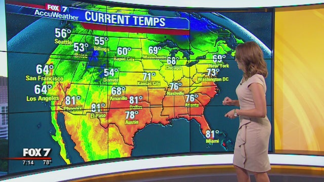 Sunday weather forecast for June 24, 2018