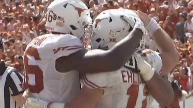 Texas moves into AP top 10 after Red River Showdown win