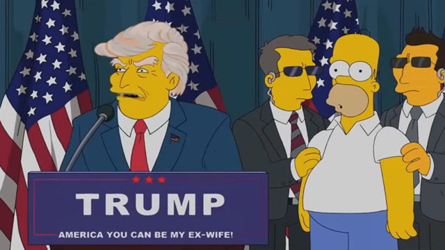 'The Simpsons' needles Trump ahead of 100-day milestone