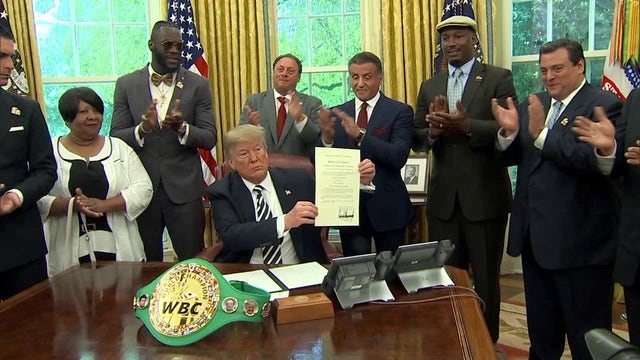 'It's about time': Trump pardons late boxer Jack Johnson