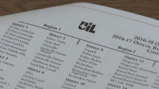 High school teams move around in UIL realigment