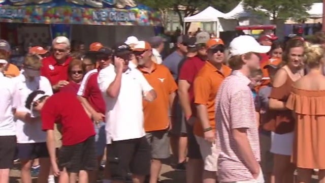 UT/Oklahoma football fans ready for Red River Showdown