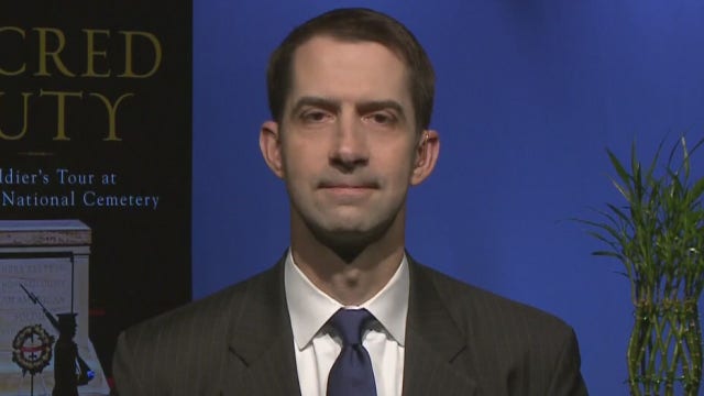 U.S. Sen. Tom Cotton talks about his book