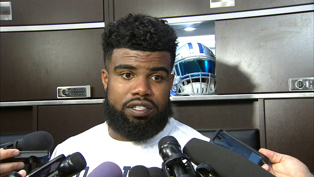 Cowboys' Elliott drops appeal, will serve rest of 6-game ban