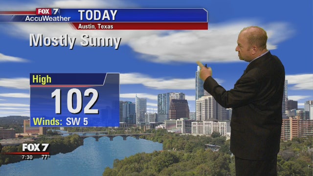 Weather forecast for July 29, 2018