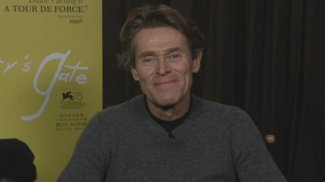 Willem Dafoe talks 'At Eternity's Gift'
