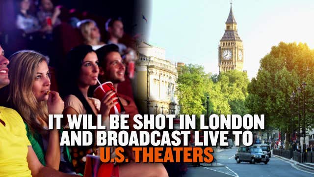Woody Harrelson goes live from London