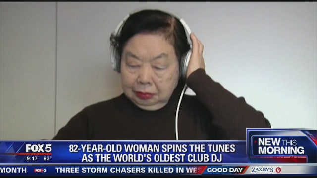 82-year-old woman still turning the tables as world's oldest club DJ
