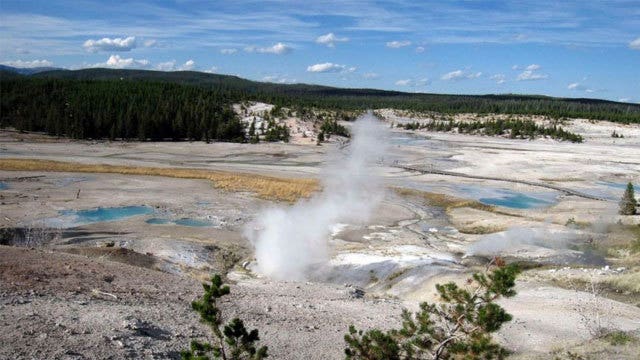 Man reportedly falls into hot spring at Yellowstone