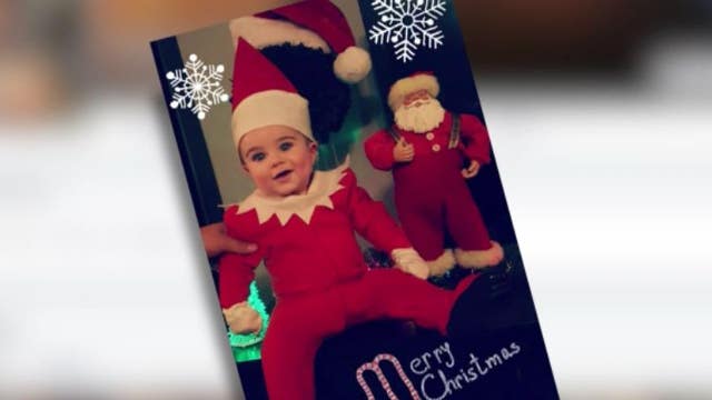 Real life Elf on the Shelf raises money for those in need