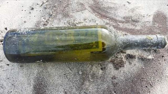 Atlanta couple found after Frenchman finds their 'message in a bottle' in France