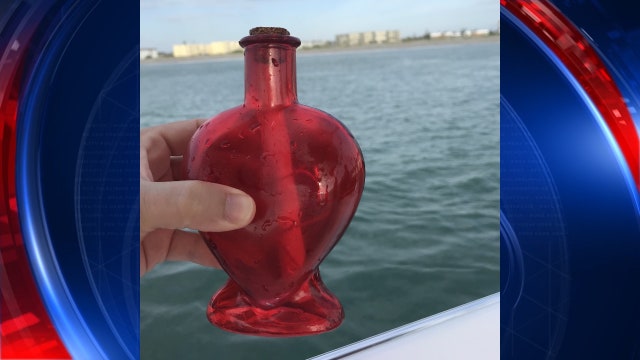 Florida fishermen find message in bottle from 2006