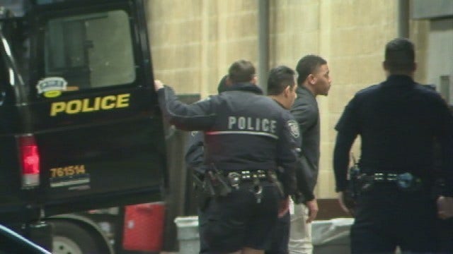 TCU's Boykin charged with assaulting officer, suspended
