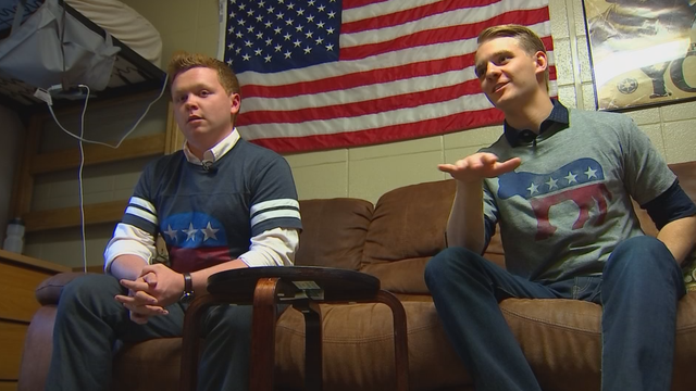 College Democrat and Republican leaders share dorm