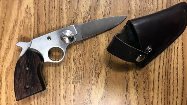 Student brought knife that looks like gun to school, authorities say
