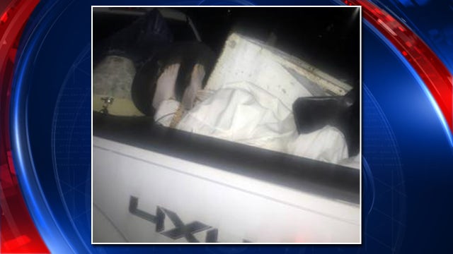 'Body' in back of truck prompts 911 call