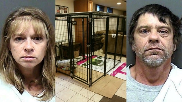Wisconsin grandmother accused of keeping 9-year-old in kennel