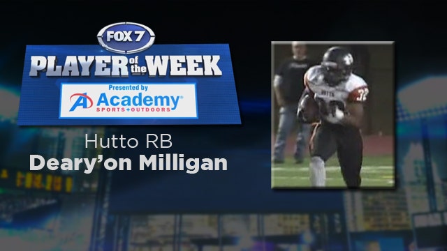 Academy Sports & Outdoors FOX 7 HS Football Player of the Week