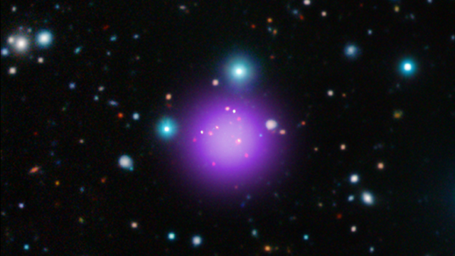 New record for farthest galaxy cluster, 11.1 billion light years away