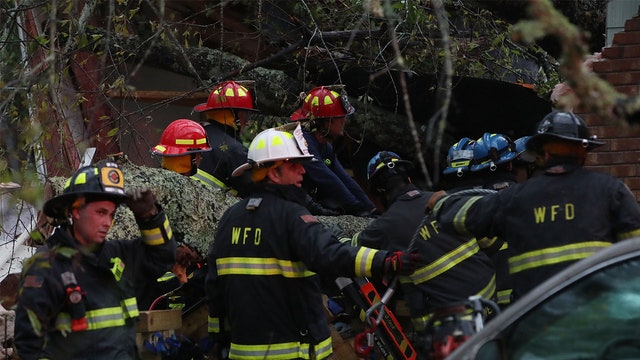 Mom, infant become 1st fatalities of Hurricane Florence after tree falls on North Carolina home