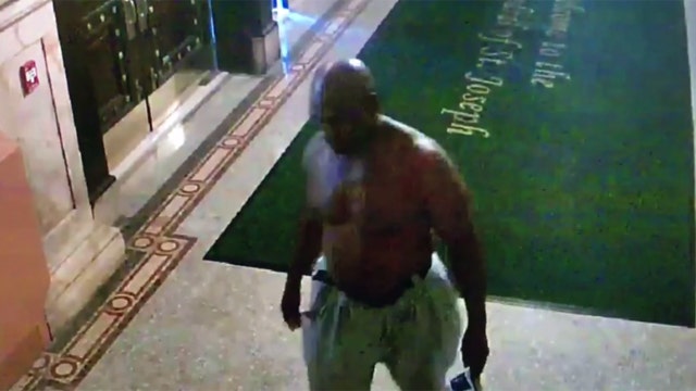 Shirtless man threatens to kill nun in church