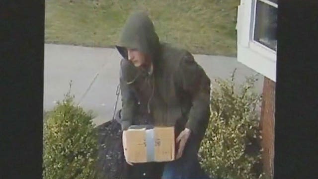 Man catches thief who stole pajamas off porch by posting video online