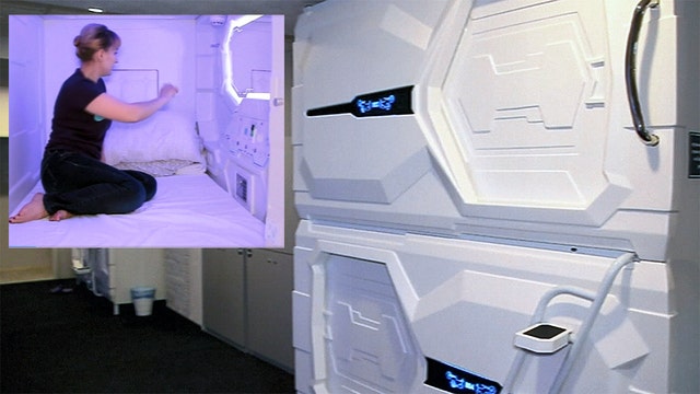 Space-pod style hotel rooms going to $12 a night