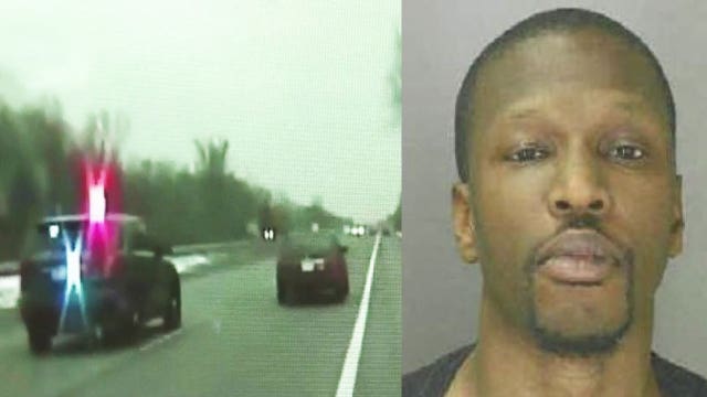 Suspect wouldn't pull over during chase, wanted to finish smoking joint