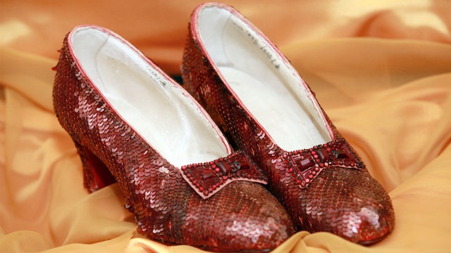 Stolen ruby slippers from 'Wizard of Oz' recovered in sting operation