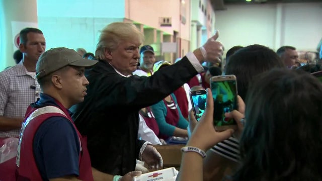President Trump visiting Houston, Lake Charles after Harvey