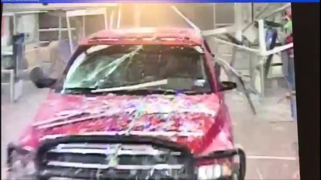 Driver smashes pickup right through doors of San Angelo Walmart