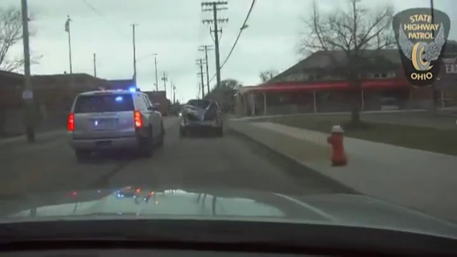 Ohio woman leads cops on chase because she was late to work