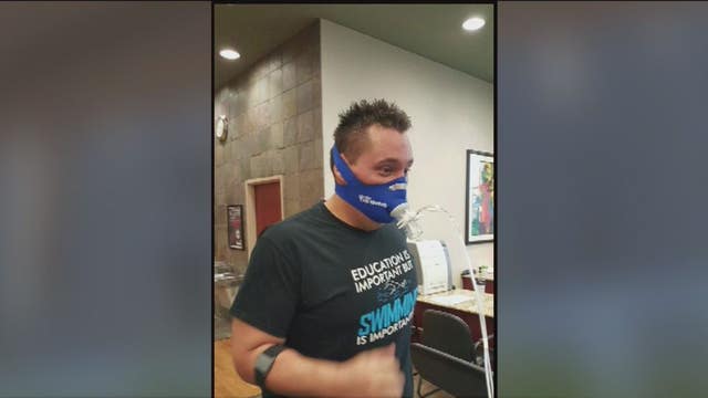 Man loses 113 pounds in 3 months, wins contest