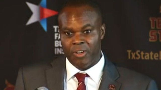 Texas State introduces new head football coach