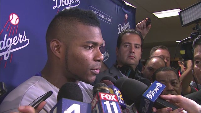 Yasiel Puig's home reportedly burglarized on same night as Dodgers' World Series loss