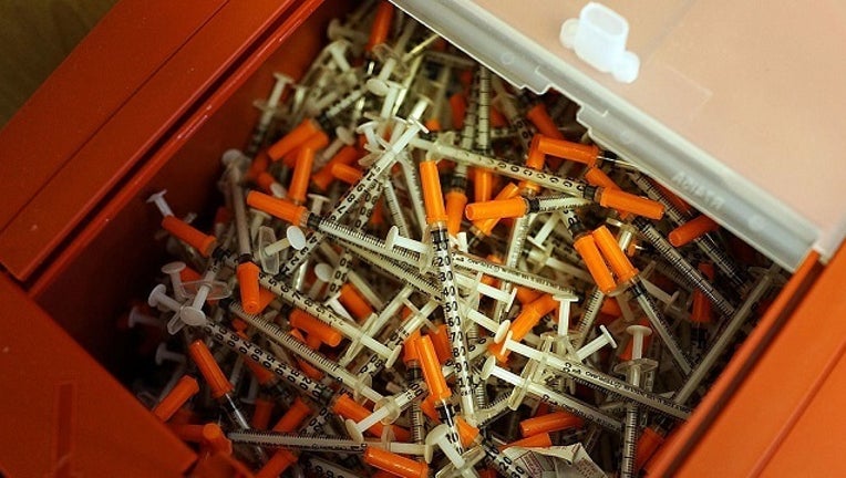 GETTY Heroin Needles Syringes-401096