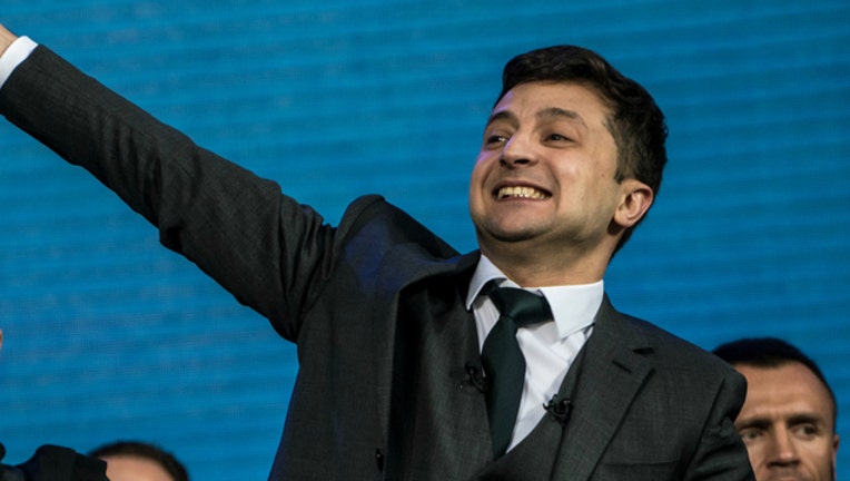 GETTY Volodymyr Zelenskiy was a comedian before he ran for president of Ukraine-404023.