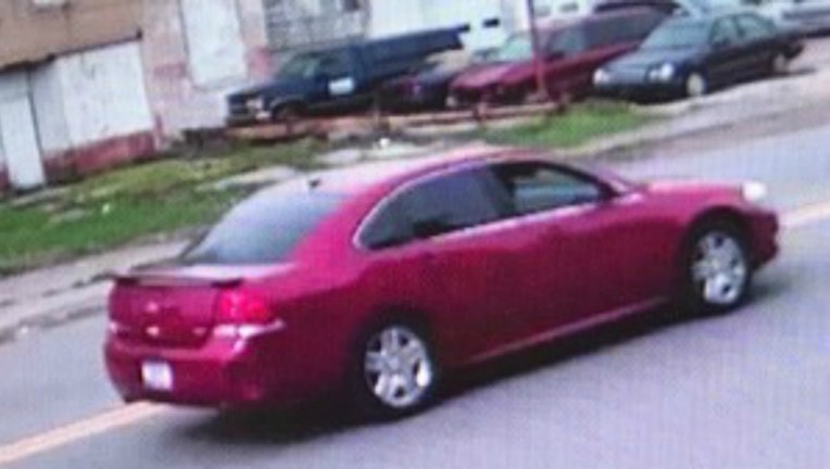 Gary shooting suspect's car-404023