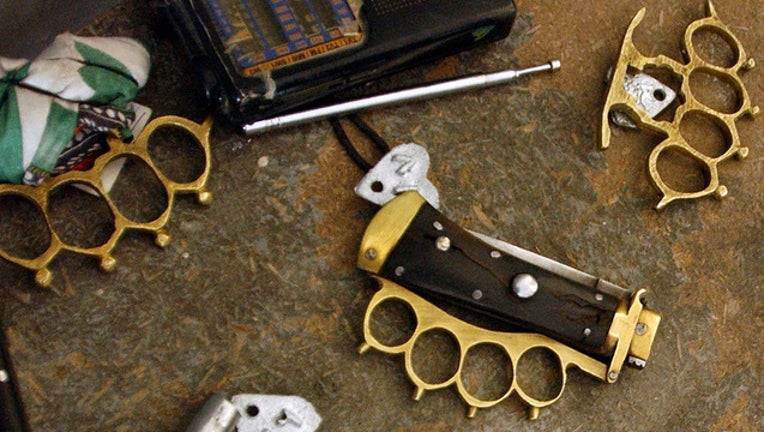 In Texas, brass knuckles are legal starting Sept. 1