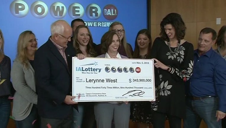 Iowa Powerball Winner-401096