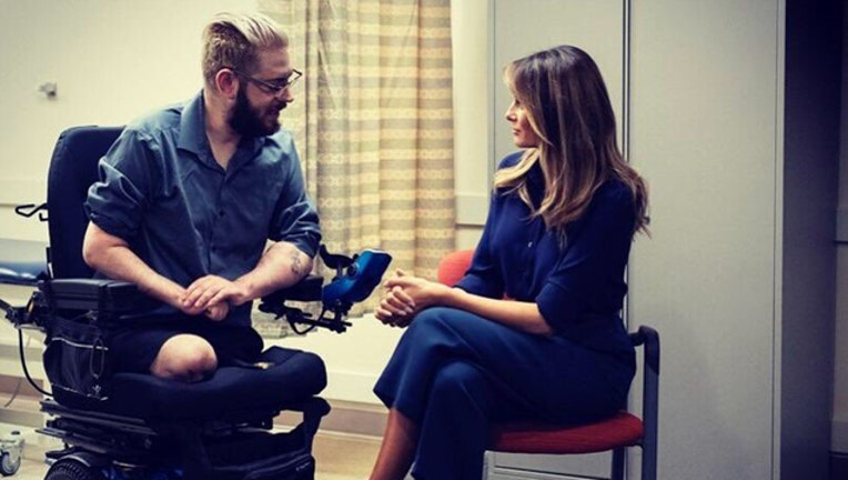 Melania Trump Walter Reed2_1530650202212-401720.jpg