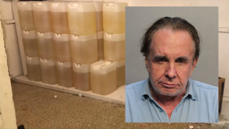 Miami Beach suspect and gasoline-404023